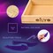 OKTO | DIY 3D Creative Air Dry Clay Modeling Kit for KIDS | Little Worlds BAT| Wooden Frame 8.3x8.3 inch
